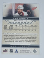 2021-22 Hockey Artifacts - #70 - Filip Hronek - Red Wings