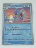Pokemon TCG - Pokemon 151 - #008/165 - Reverse Holo - Wartortle - Uncommon