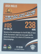 24-25 LUXE Cricket - 23/24 Team of the Tournament #TT17 Josh Inglis - Scorchers