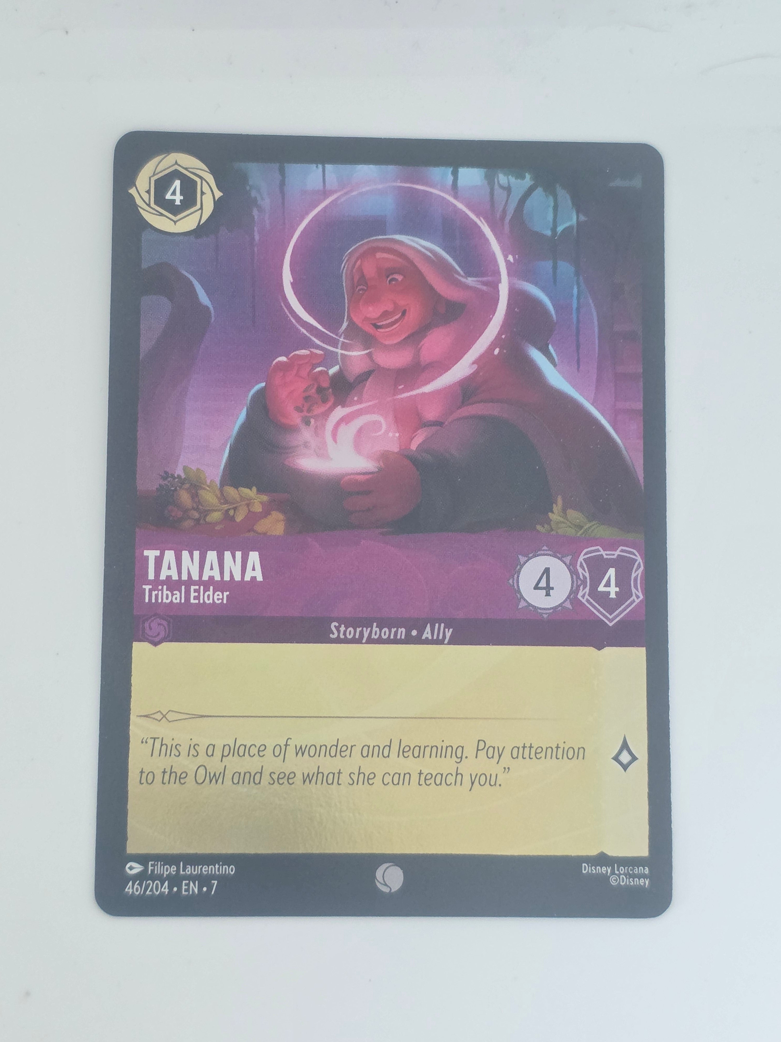 Lorcana | Archazia's Island | COLDFOIL | #46/204 | Tanana - Tribal Elder |Common