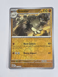 Pokemon TCG - Pokemon 151 - #075/165 - Reverse Holo - Graveler - Uncommon
