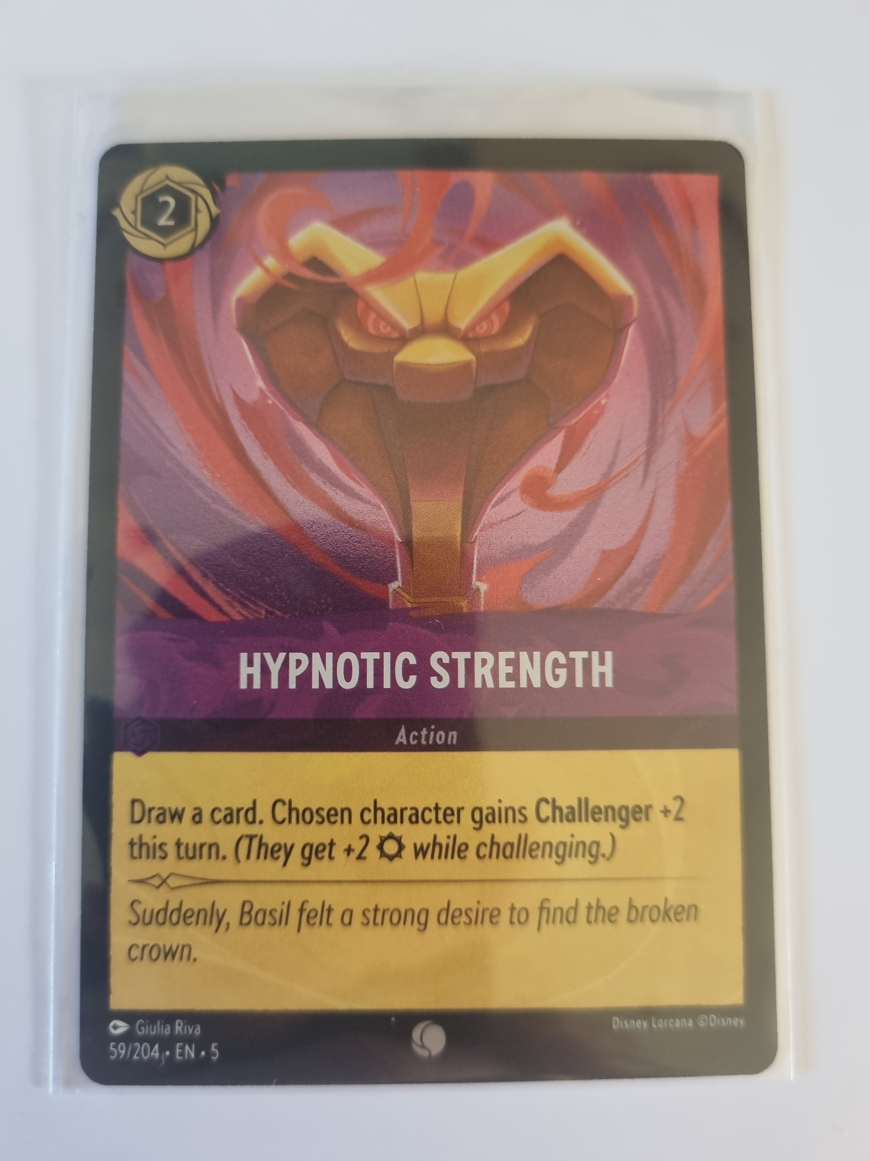 Shimmering Skies - Coldfoil - Hypnotic Strength - 59/204 - Common