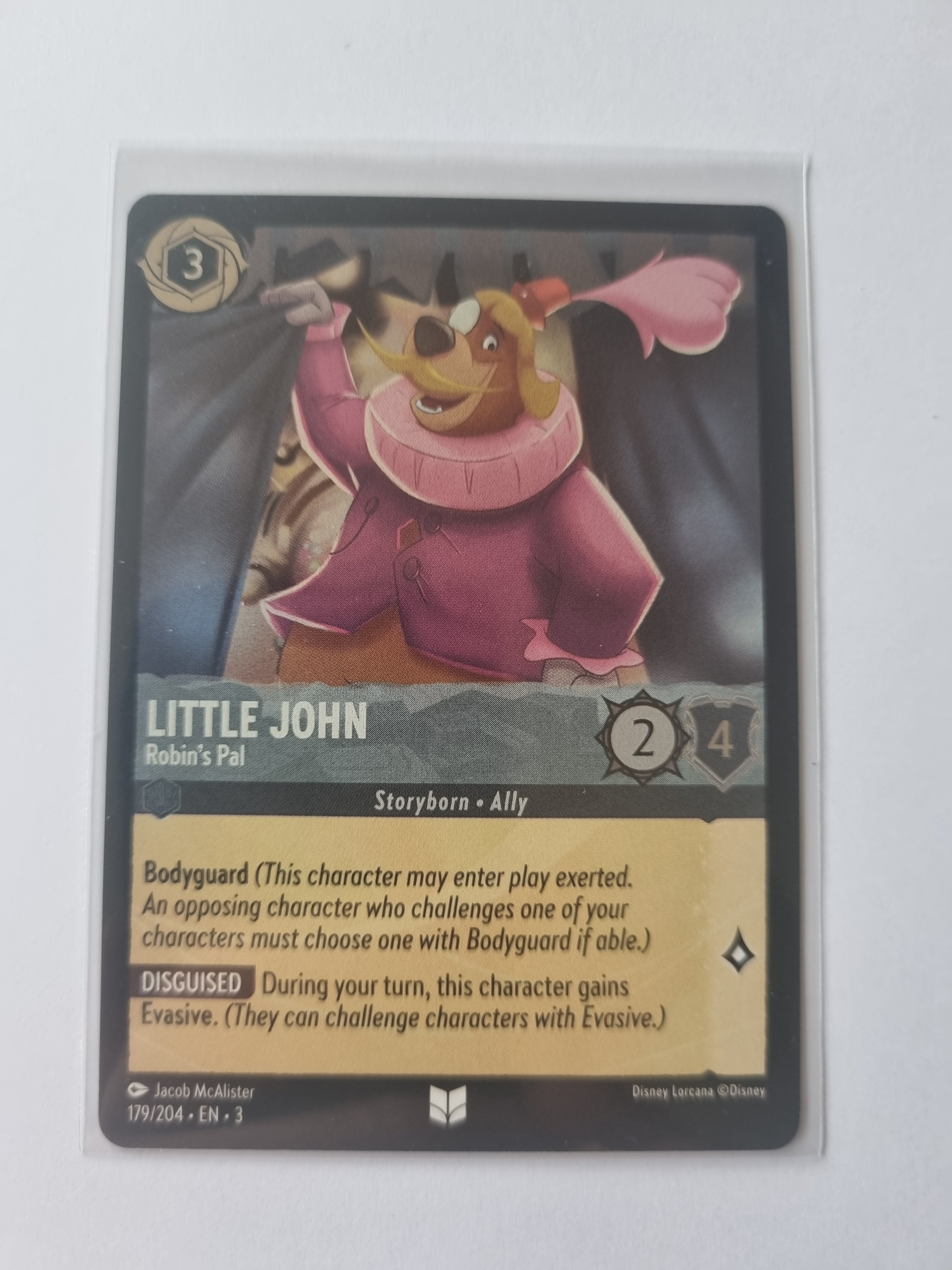 Into the Inklands Coldfoil Little John Robin's Companion 179/204 Uncommon