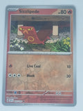 Pokemon TCG - Surging Sparks - #027/191 - Reverse Holo - Sizzlipede - Common