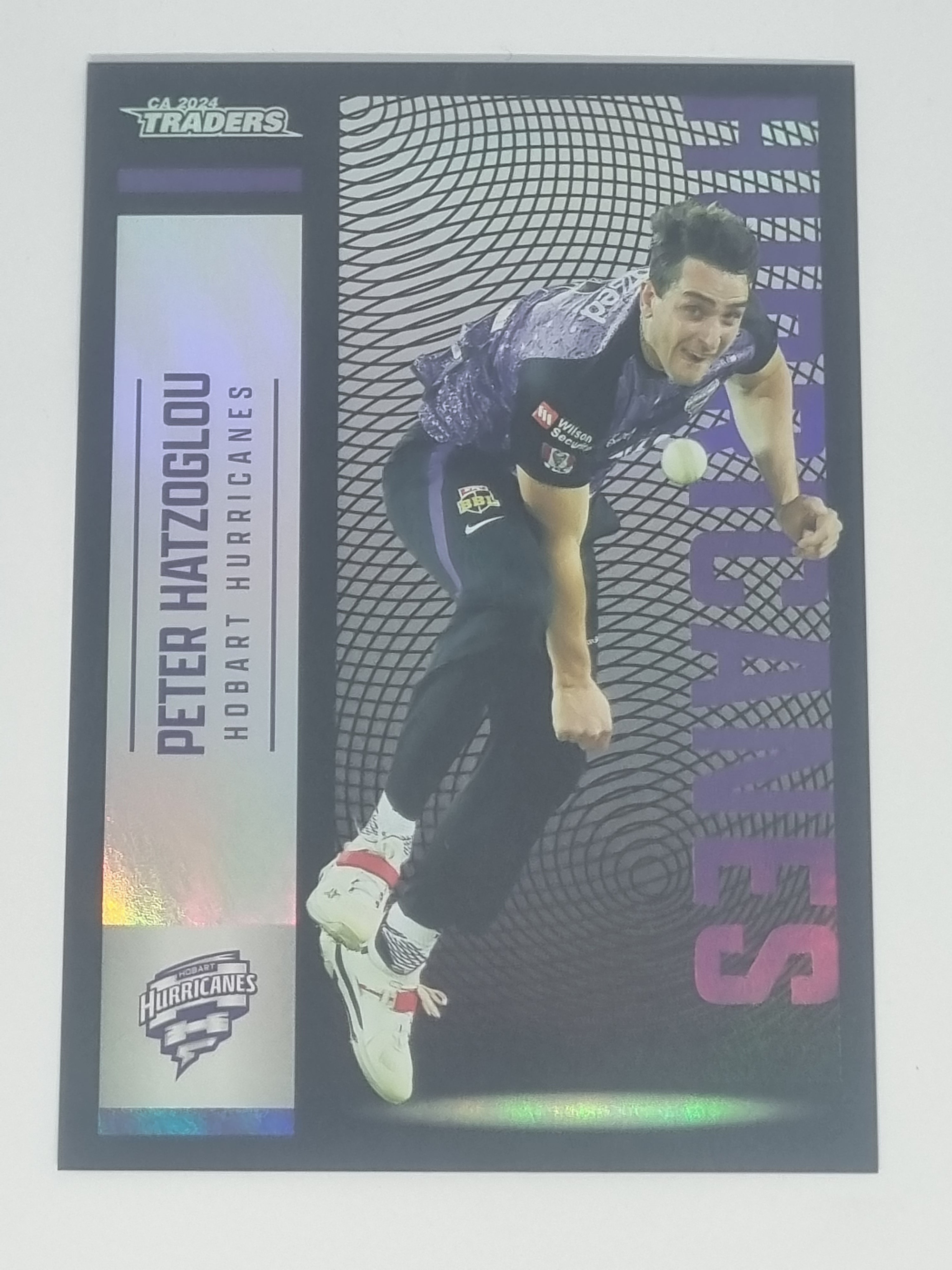 2024-25 LUXE Cricket Traders - Parallel - #P082 - Peter Hatzoglou - Hurricanes