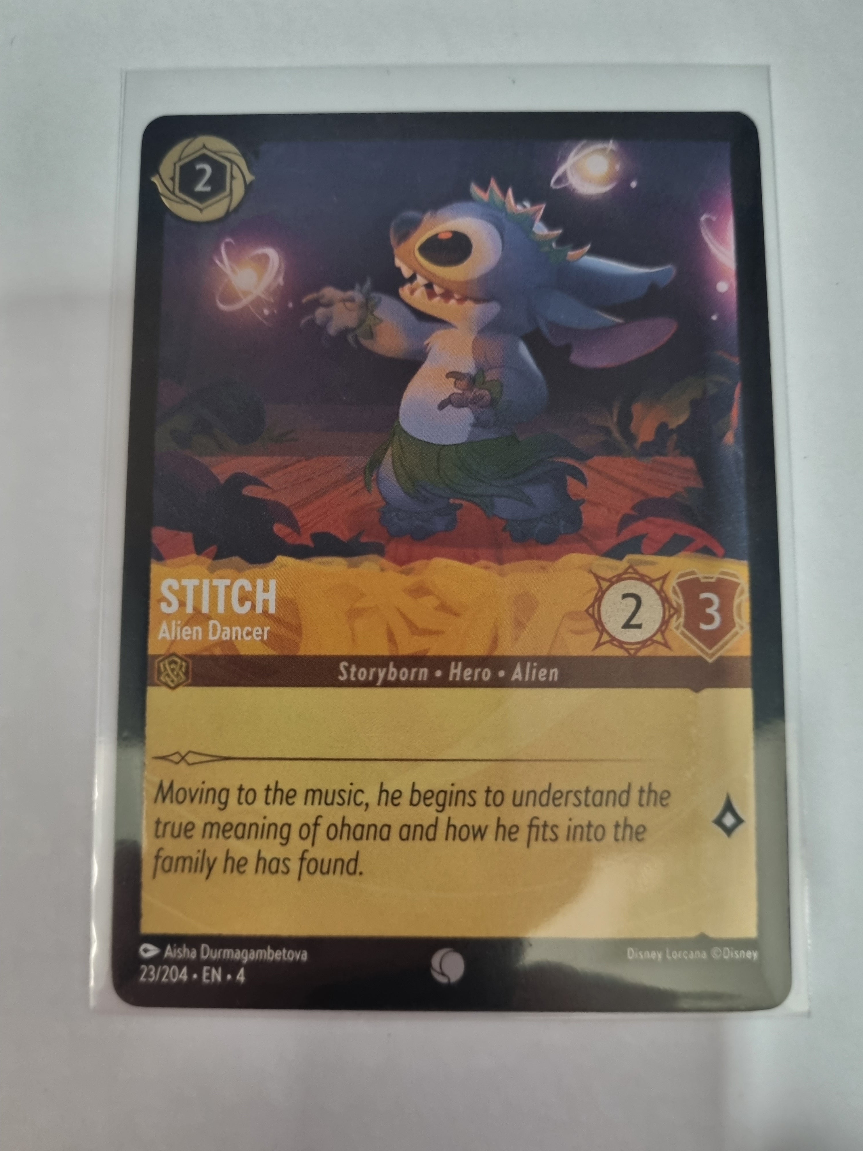 Ursula's Return - Coldfoil - Stitch - Alien Dancer - 23/204 - Common