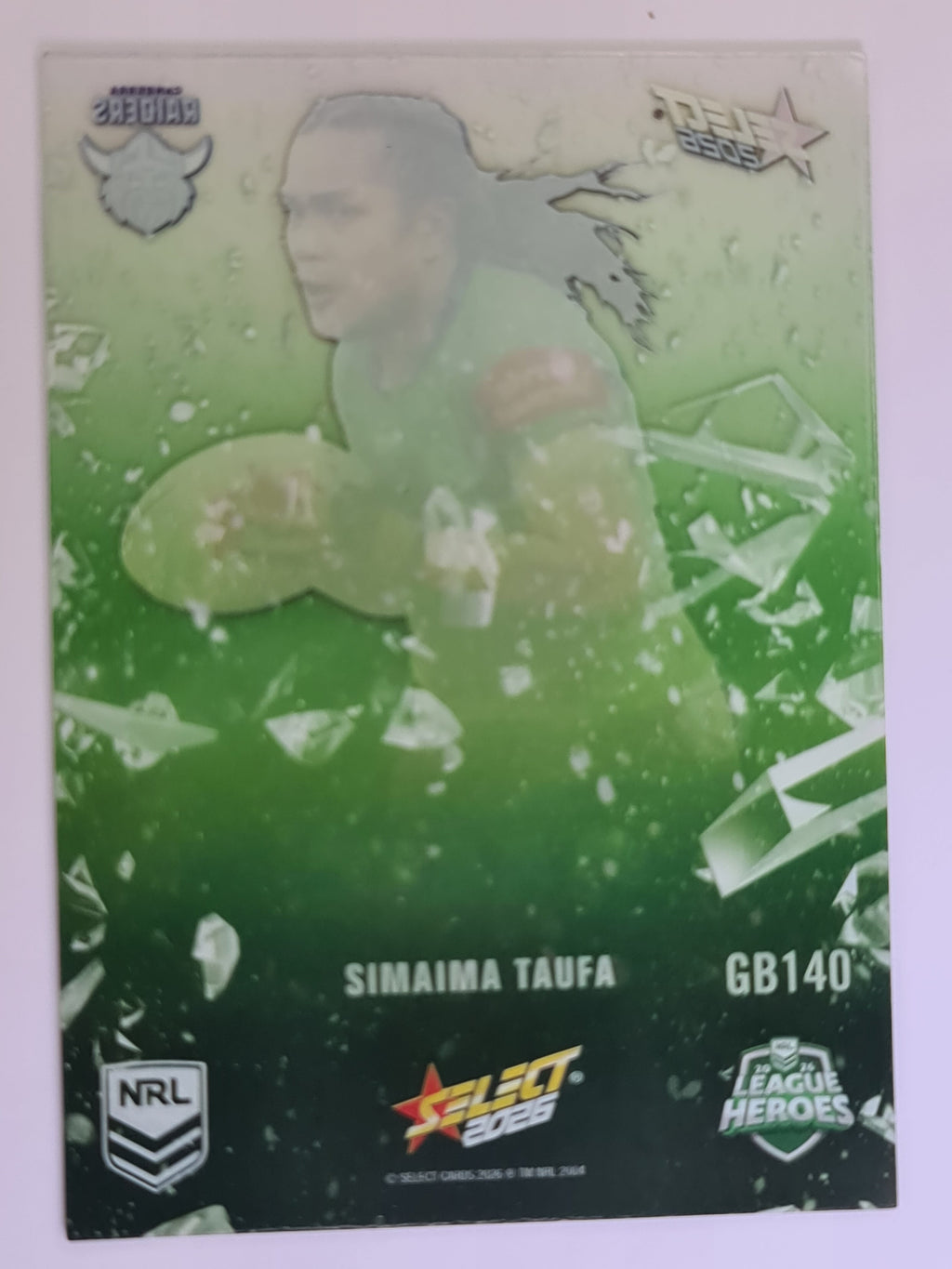 NRL 2026 League Heroes | Gamebreakers | #GB140 | Simaima Taufa | NRLW Canberra Raiders