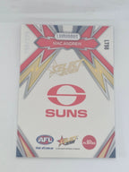 AFL Footy Stars 2025 Luminous Thunderbolt Gold #LT98 M. Andrew Suns #198/399