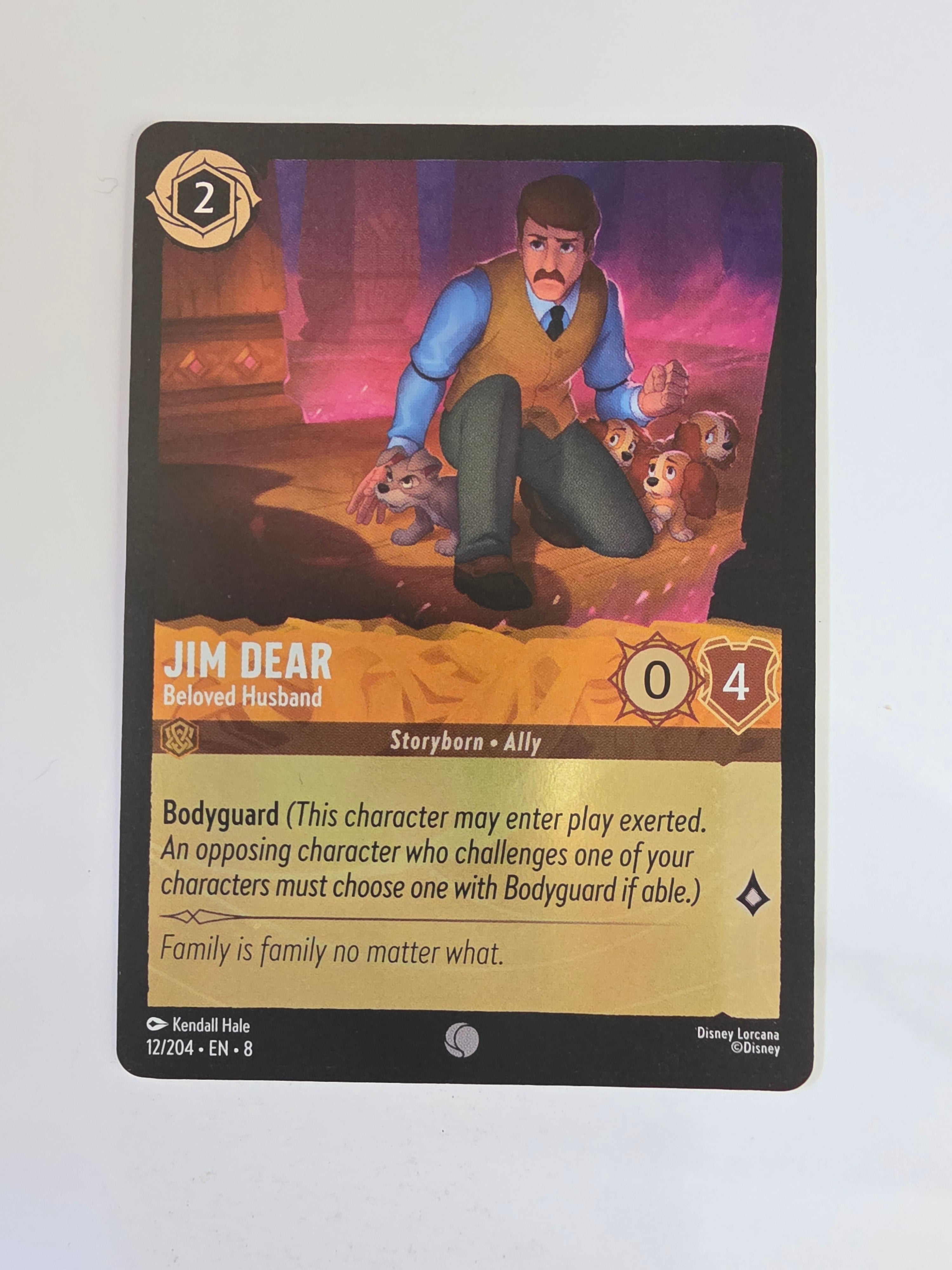 Disney Lorcana Reign of Jafar | Coldfoil | Jim Dear Beloved Husband | #012 | Common