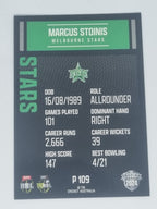 2024-25 LUXE Cricket Traders - Parallel - #P109 - Marcus Stoinis - Stars