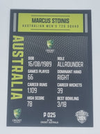 2024-25 LUXE Cricket Traders - Parallel - #P025 - Marcus Stoinis - Aust T20
