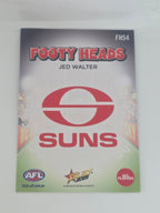 AFL Footy Stars 2025 | Footy Heads | #FH54 | J. Walter | Gold Coast Suns