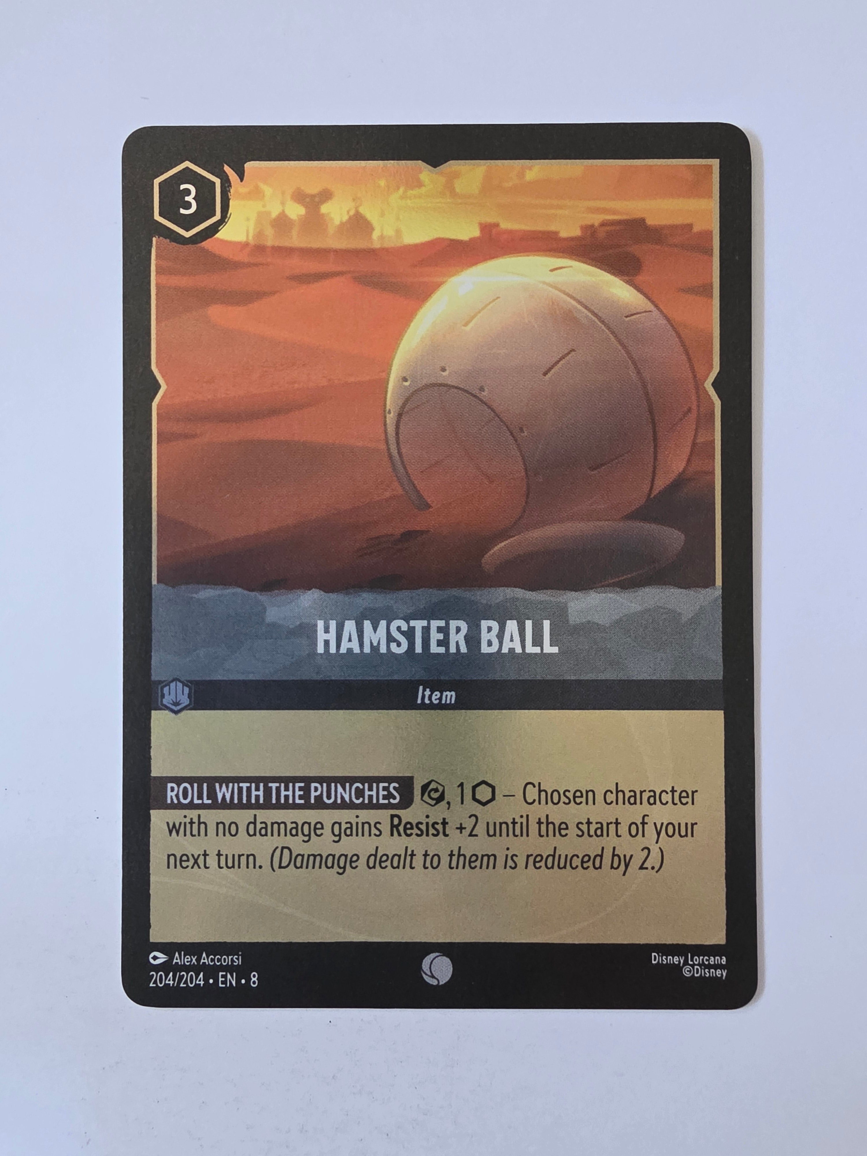 Disney Lorcana Reign of Jafar | Coldfoil | Hamster Ball | #204 | Common
