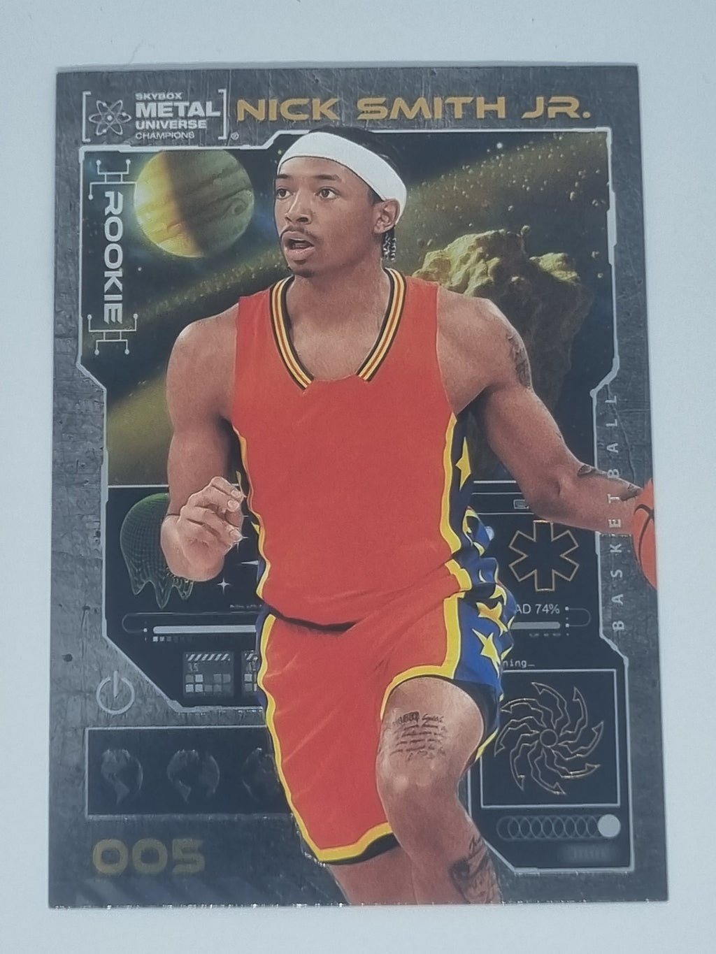 2023 Skybox Metal Universe Champions - #005 - Nick Smith Jr.