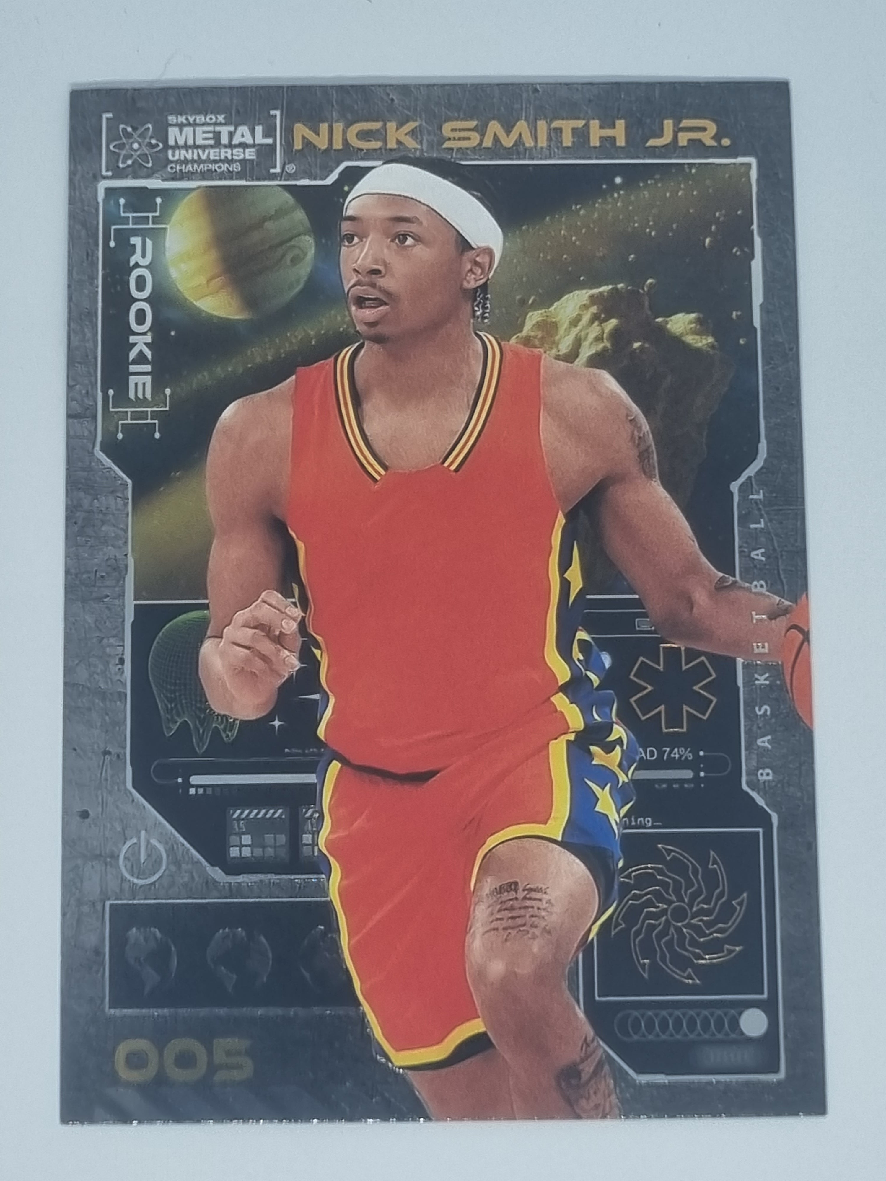 2023 Skybox Metal Universe Champions - #005 - Nick Smith Jr.