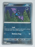 Pokemon TCG - Shrouded Fable - #027/064 - Zubat - Reverse Holo - Common