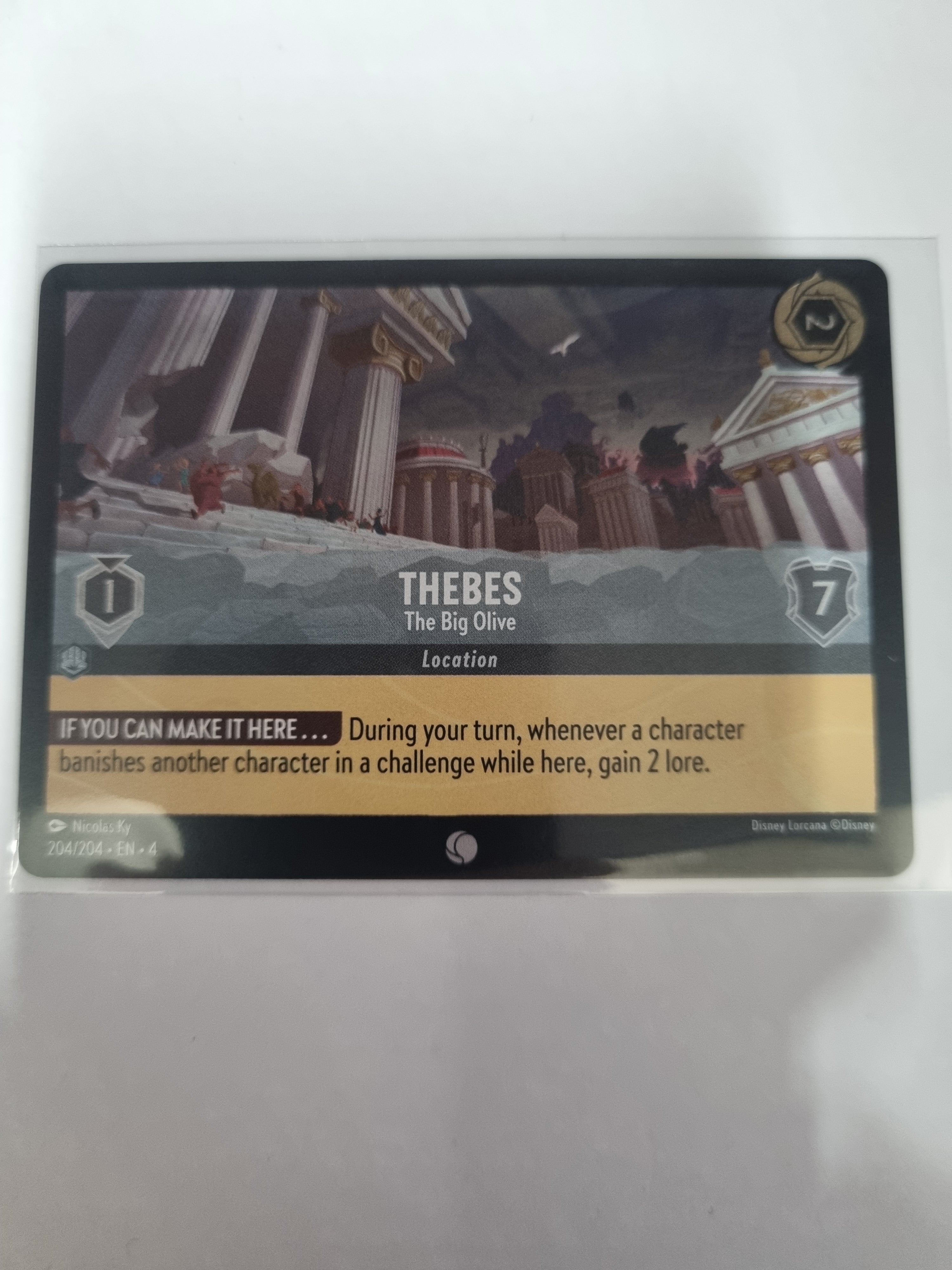 Ursula's Return - Coldfoil - Thebes - The Big Olive - 204/204 - Common