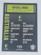2024-25 LUXE Cricket Traders - Parallel - #P023 - Mitchell Marsh - Aust T20