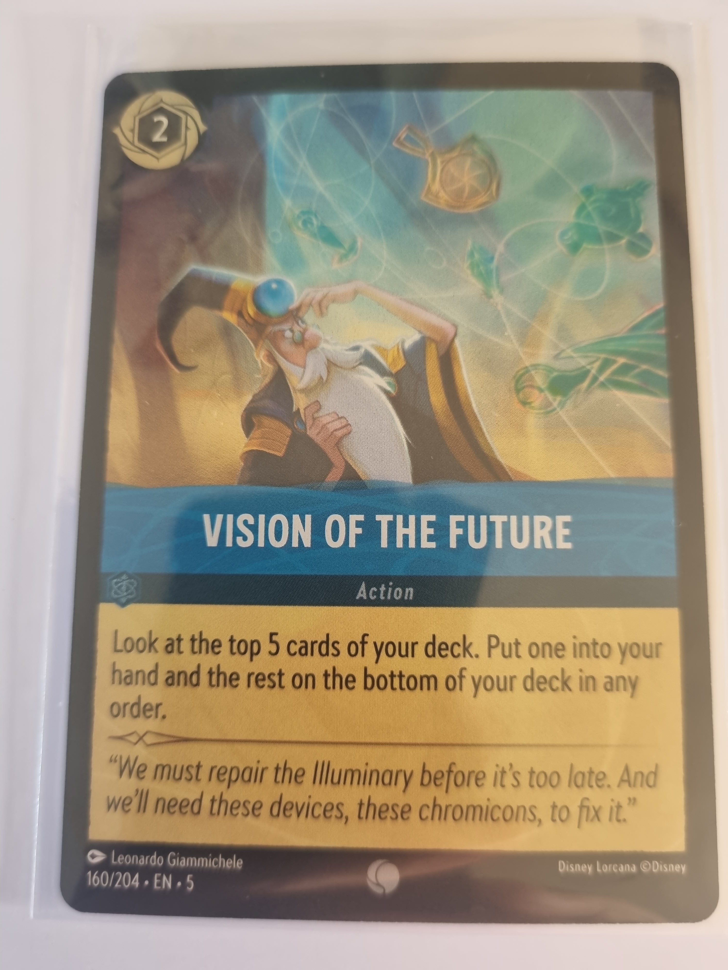 Shimmering Skies - Coldfoil - Vision of the Future - 160/204 - Common