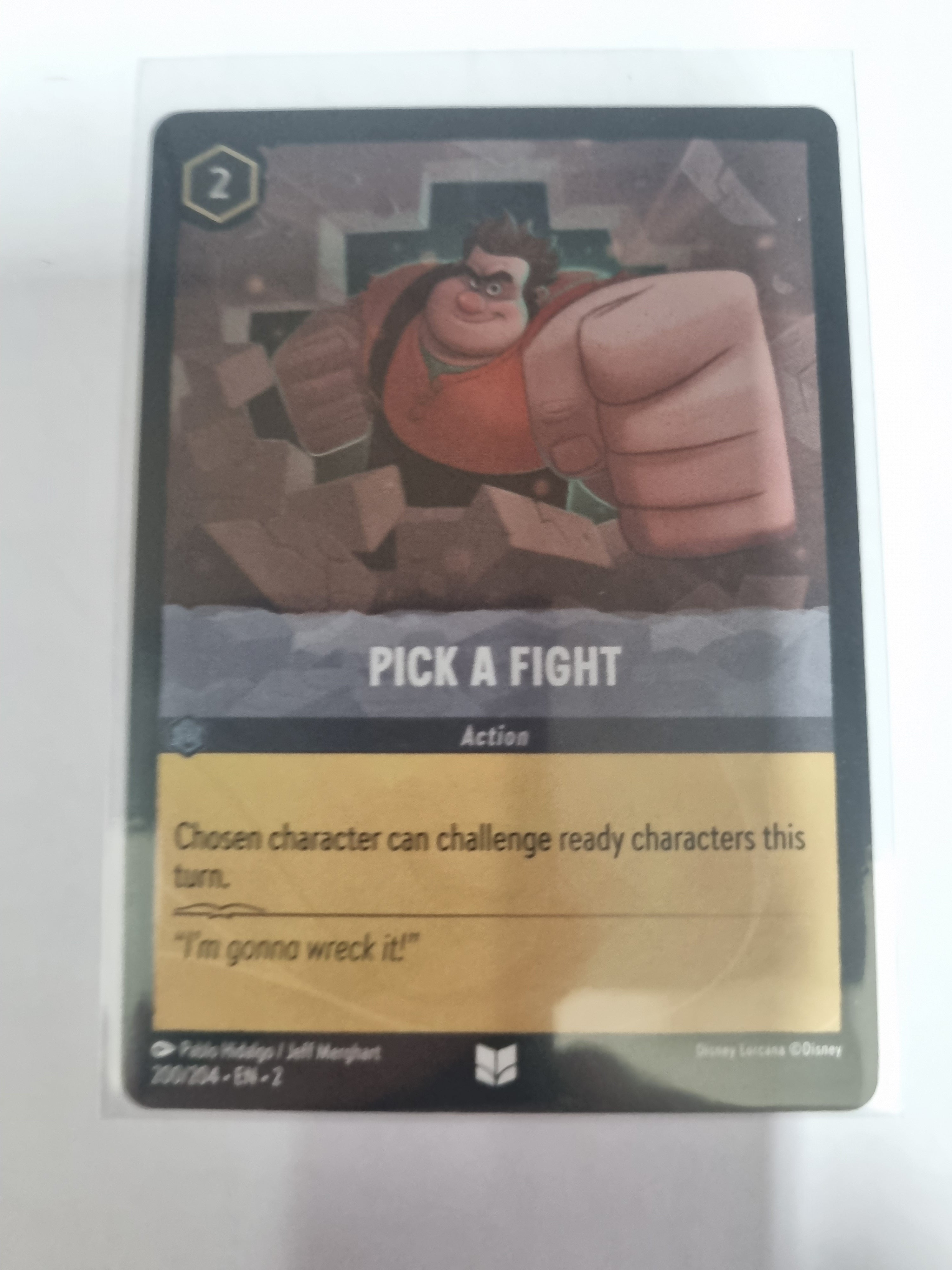 Lorcana - Floodborn - #200/204 - Coldfoil - Pick a Fight - Uncommon