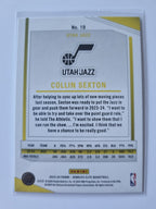 2023-24 Panini Donruss Elite - #19 - Collin Sexton - Utah Jazz