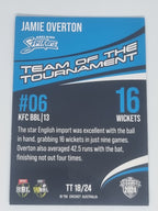 24-25 LUXE Cricket - 23/24 Team of the Tournament #TT18 Jamie Overton - Strikers