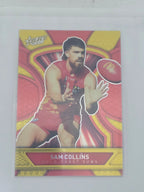 AFL Footy Stars 2025 Luminous Dragon Scales #LD100 S. COLLINS Suns #037/799