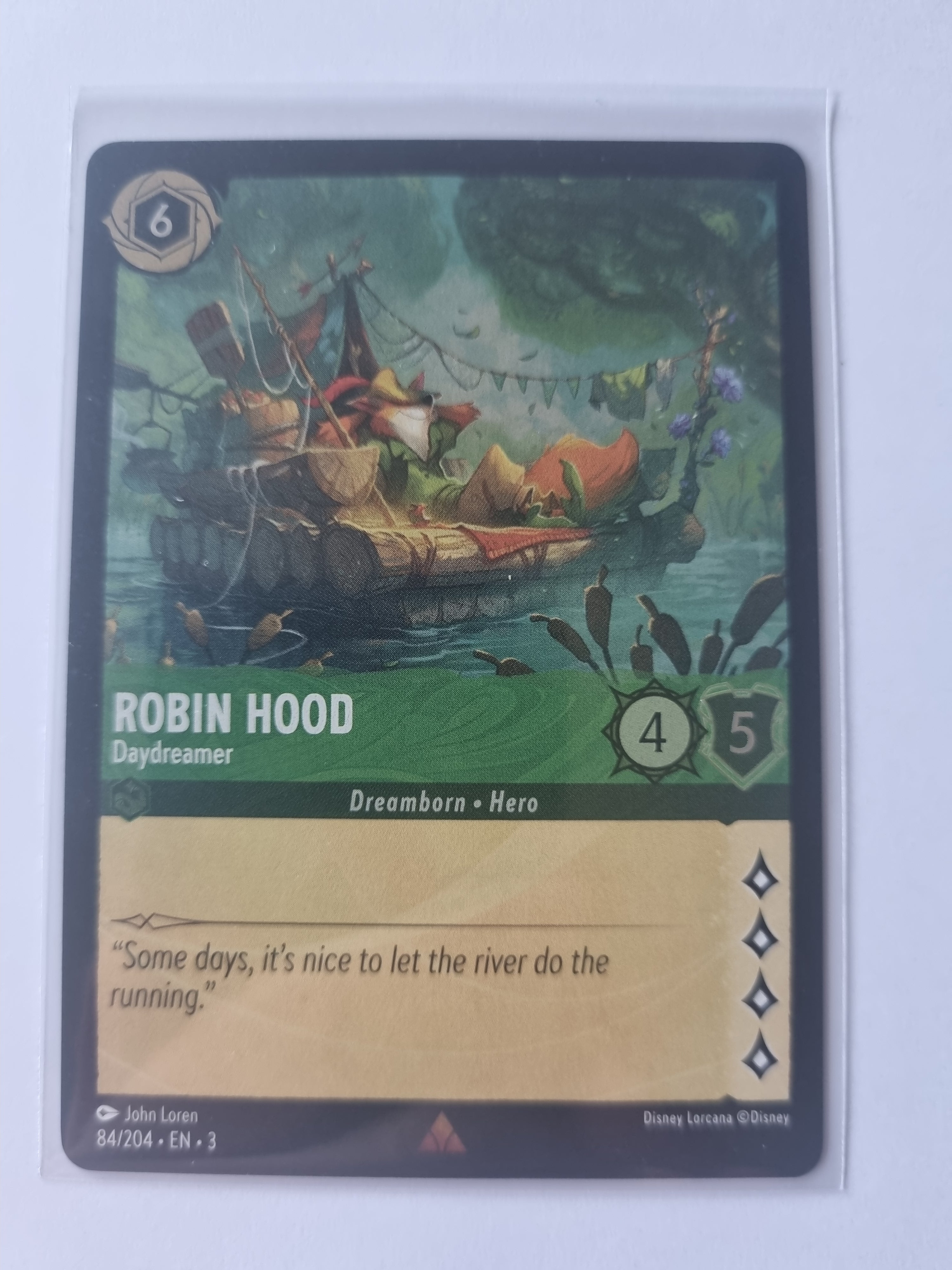 Into the Inklands - Coldfoil - Robin Hood - Daydreamer - 084/204 - Rare