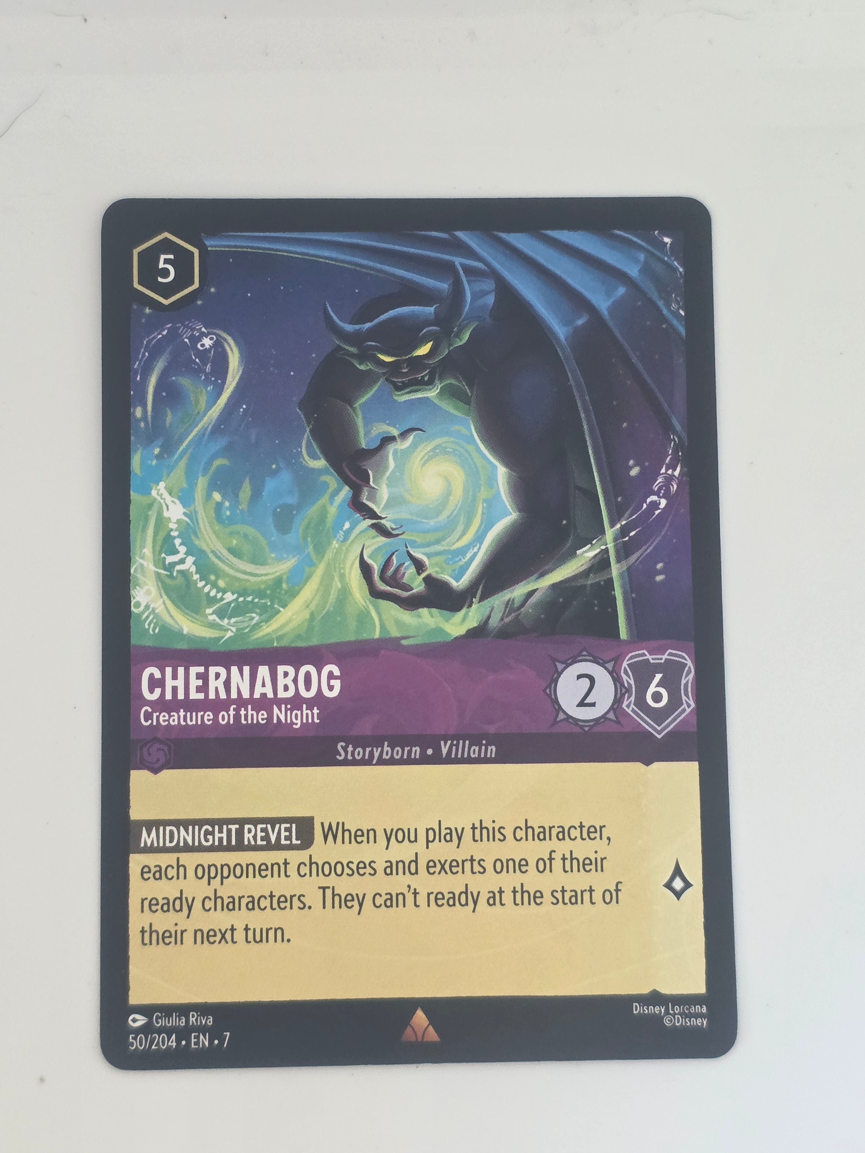 Lorcana | Archazia's Island | #50/204 | Chernabog - Creature of the Night | Rare