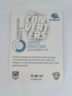 NRL 2025 Traders | Converters | #TC20 | Tayla Preston | Sharks