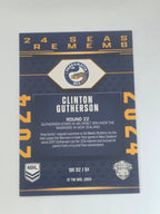 NRL 2025 Traders | 2024 Season to Remember | #SR32 | Clinton Gutherson | Eels