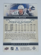 2021-22 Hockey Artifacts - #68 - J.T. Miller - Canucks