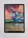Disney Lorcana Reign of Jafar | Coldfoil | Go Go Tomago Cutting Edge | #107 | Super Rare