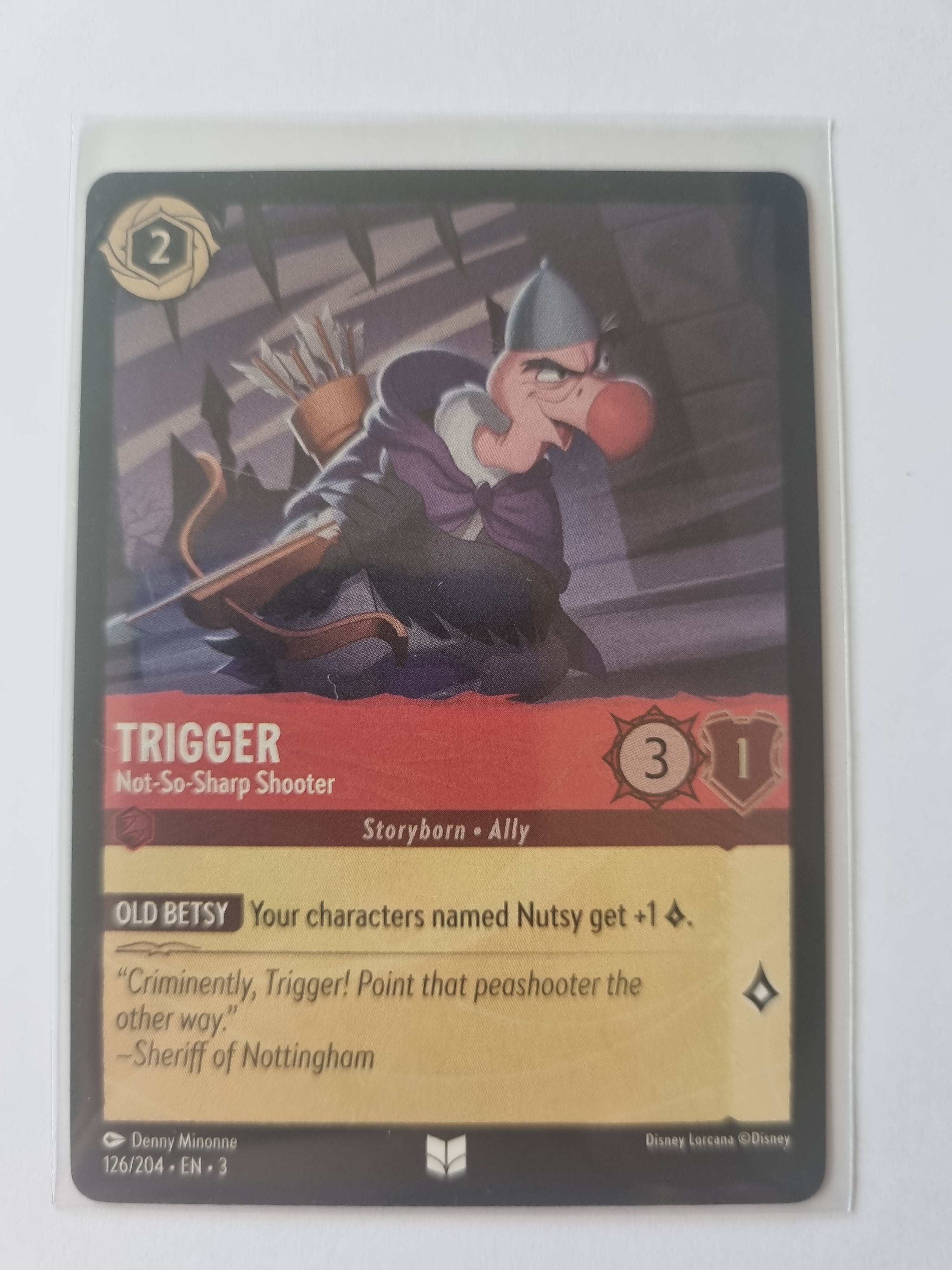 Into the Inklands Coldfoil Trigger - Imprecise Shooter - 126/204 Uncommon