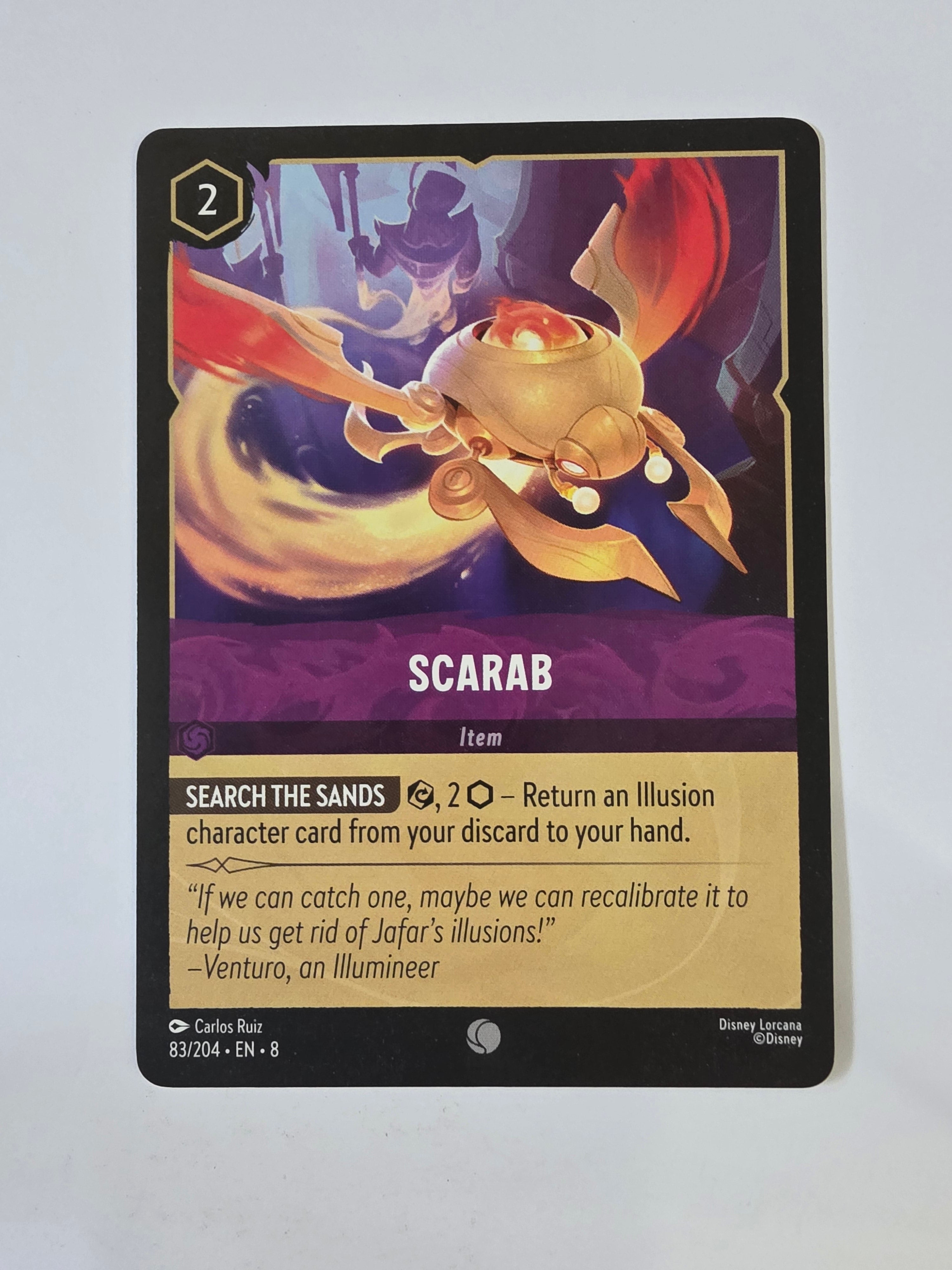Disney Lorcana Reign of Jafar | Scarab | #083 | Common