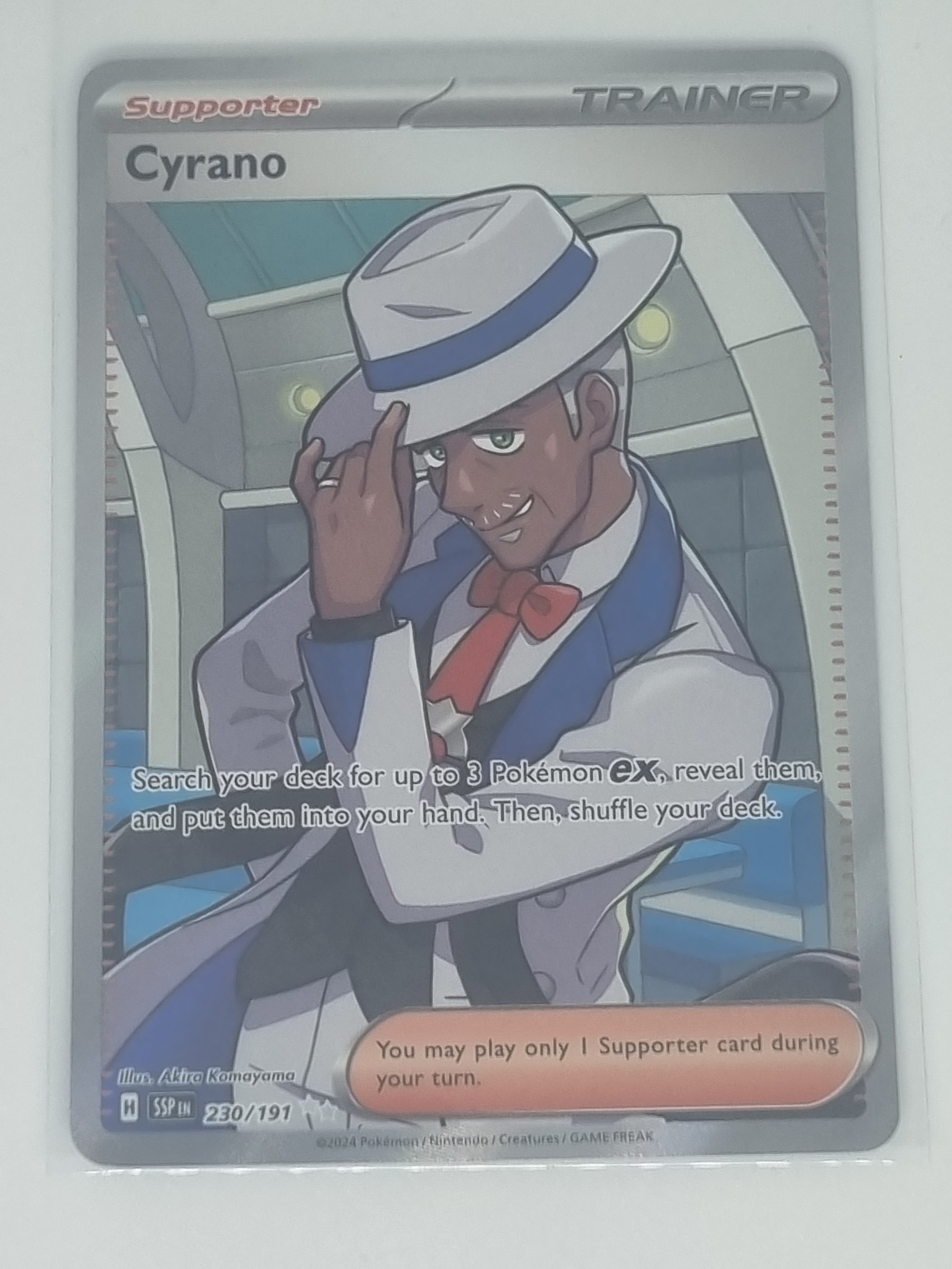 Pokemon TCG - Surging Sparks - #230/191 - Cyrano - Full Art