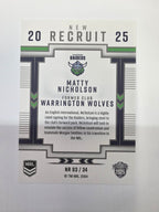 NRL 2025 Elite | New Recruits | #NR03 | Matty Nicholson | Raiders