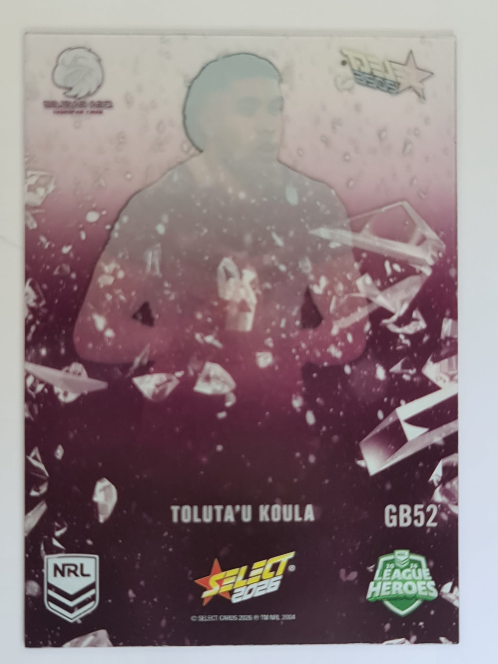 NRL 2026 League Heroes | Gamebreakers | #GB52 | Toluta’u Koula | Manly Sea Eagles