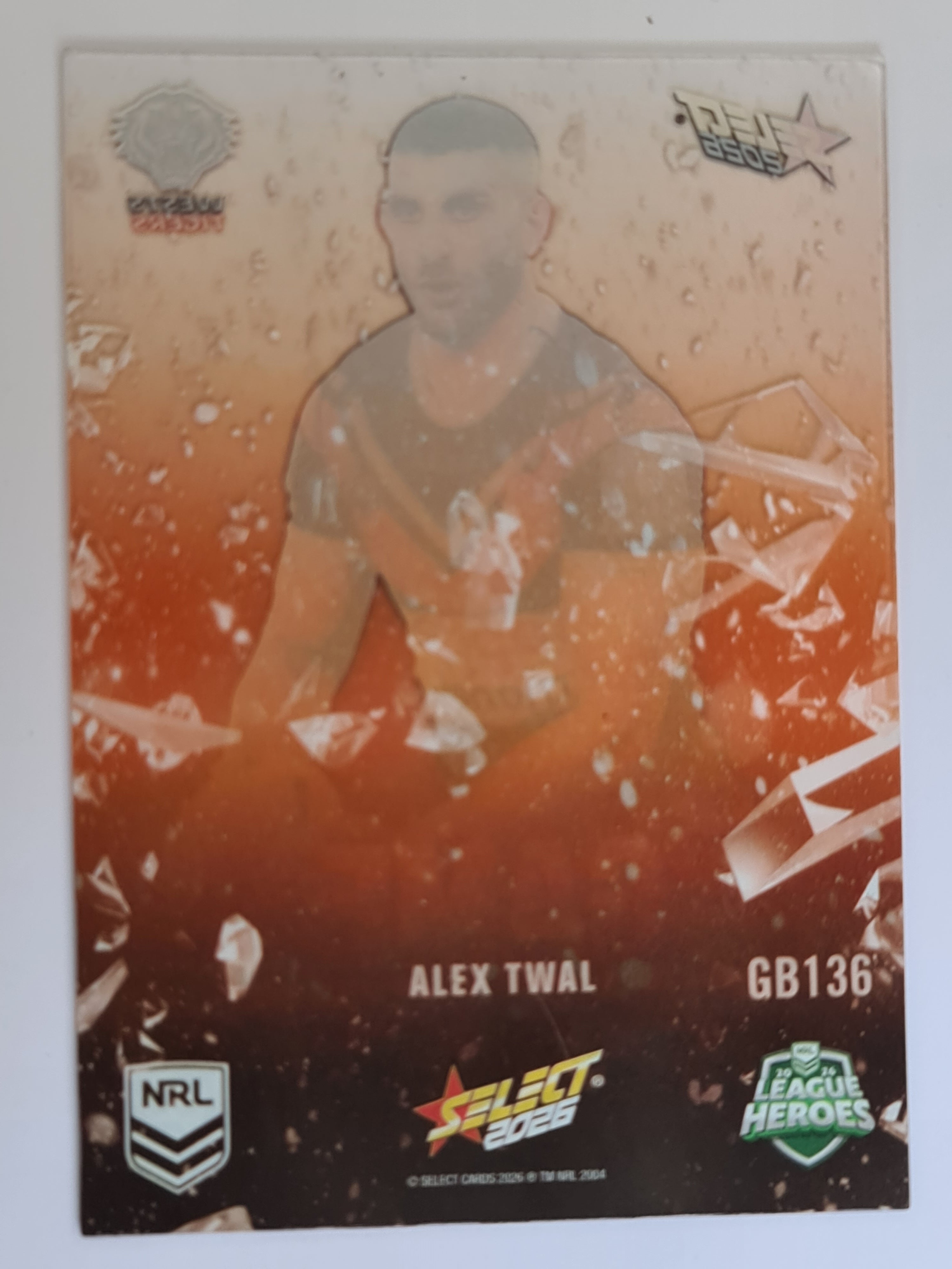 NRL 2026 League Heroes | Gamebreakers | #GB136 | Alex Twal | Wests Tigers
