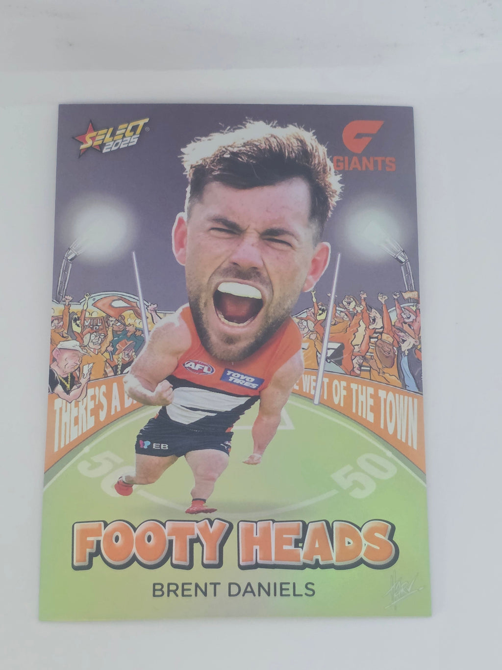 AFL Footy Stars 2025 | Footy Heads | #FH43 | B. Daniels | GWS Giants
