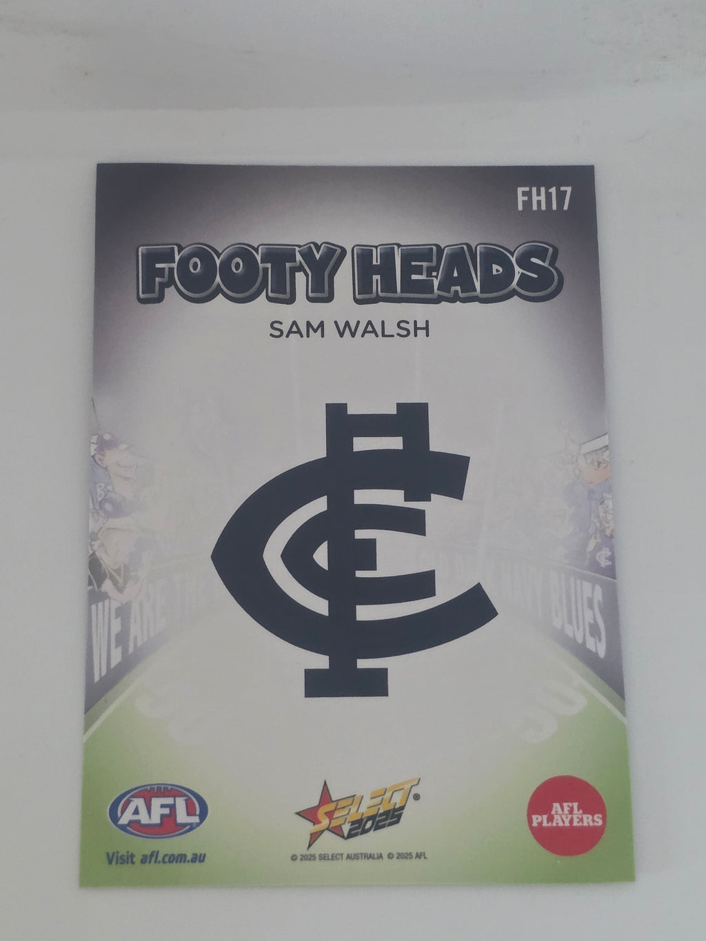 AFL Footy Stars 2025 | Footy Heads | #FH17 | S. Walsh | Carlton