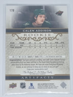 2021-22 Hockey Artifacts - Base Material Gold - #178 - Calen Addison - Wild /799