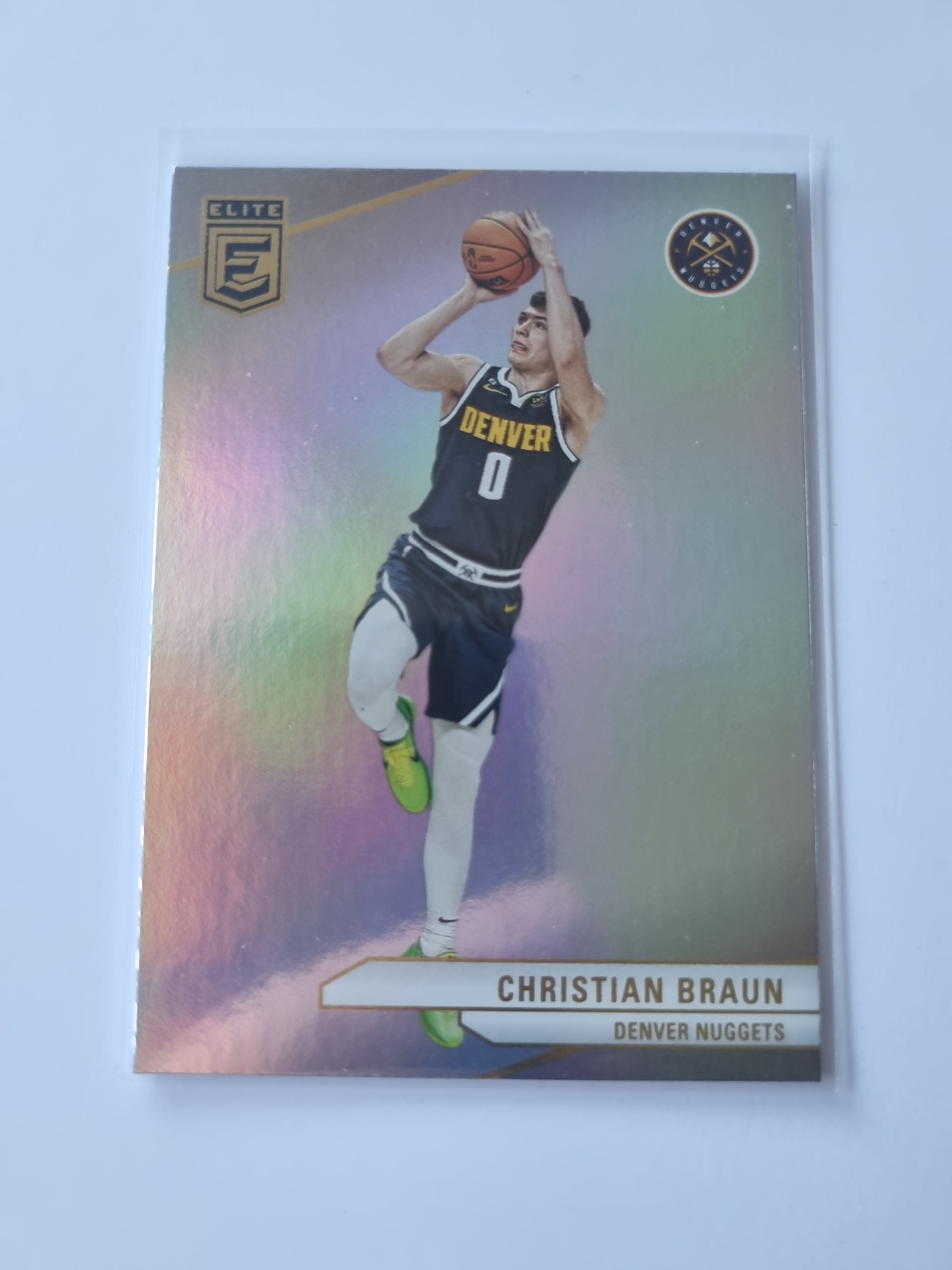 2023-24 Panini Donruss Elite - #196 - Christian Braun - Denver Nuggets