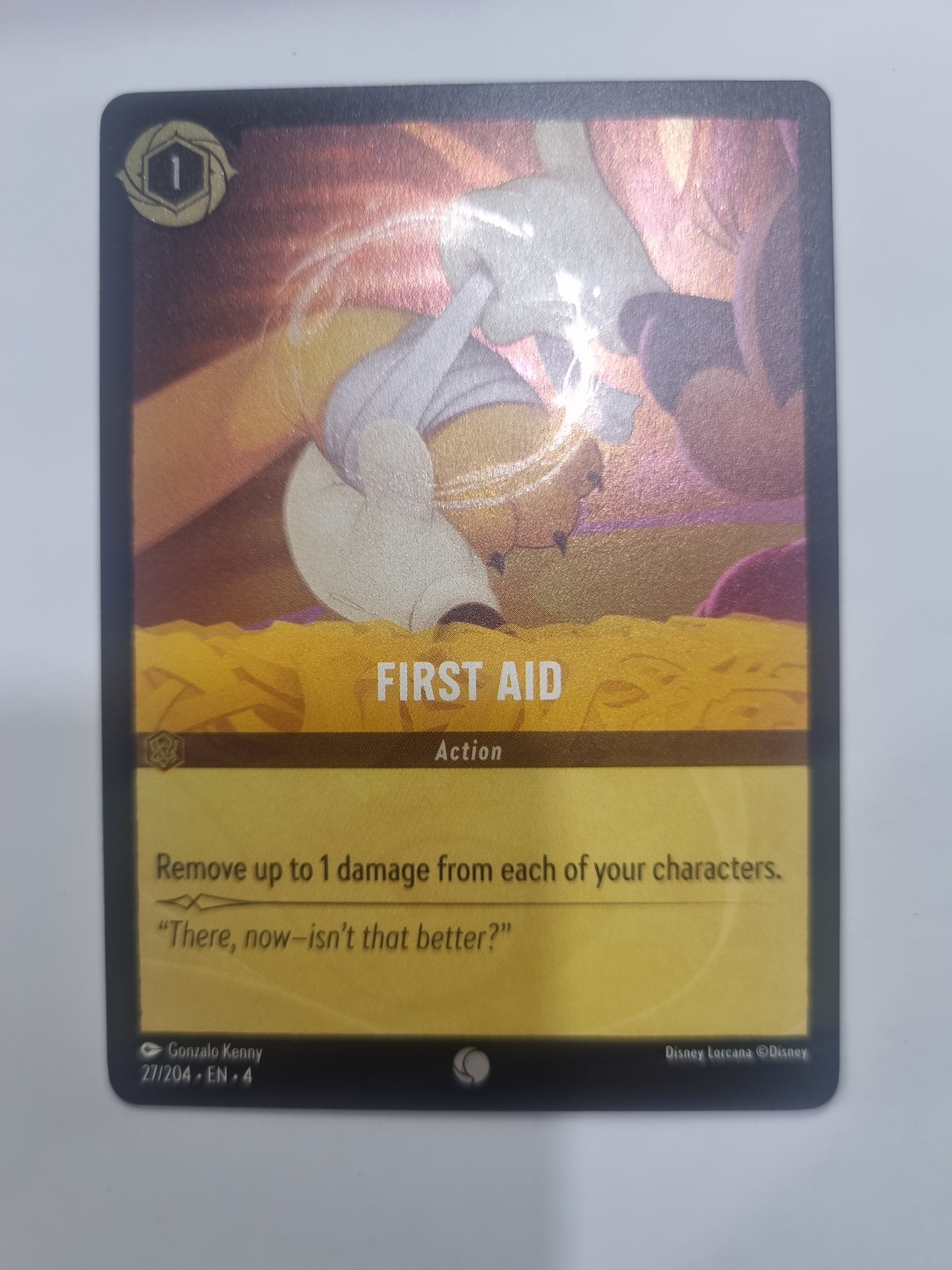 Ursula's Return - Coldfoil - First Aid - 27/204 - Common