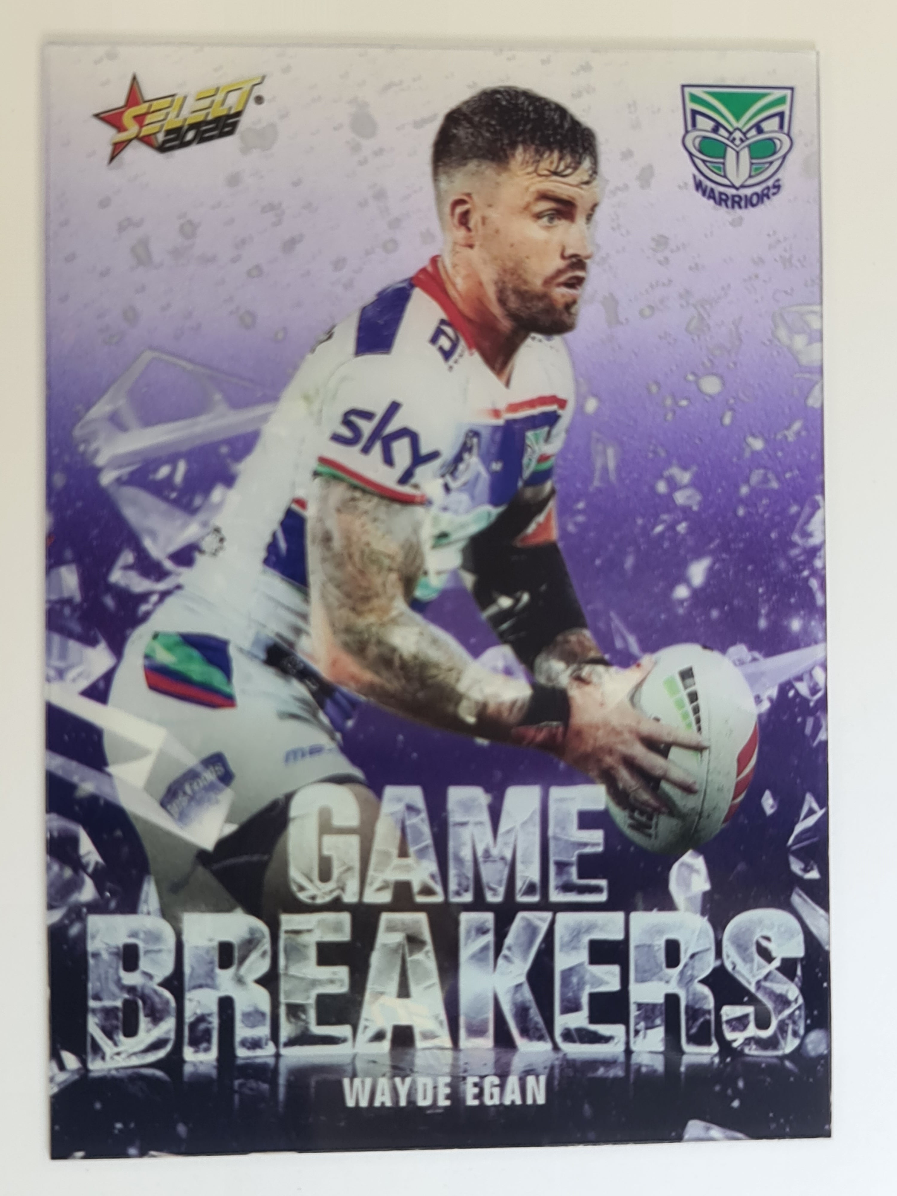 NRL 2026 League Heroes | Gamebreakers | #GB123 | Wayde Egan | New Zealand Warriors