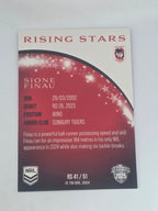 NRL 2025 Traders | Rising Stars | #RS41 | Sione Finau | Dragons