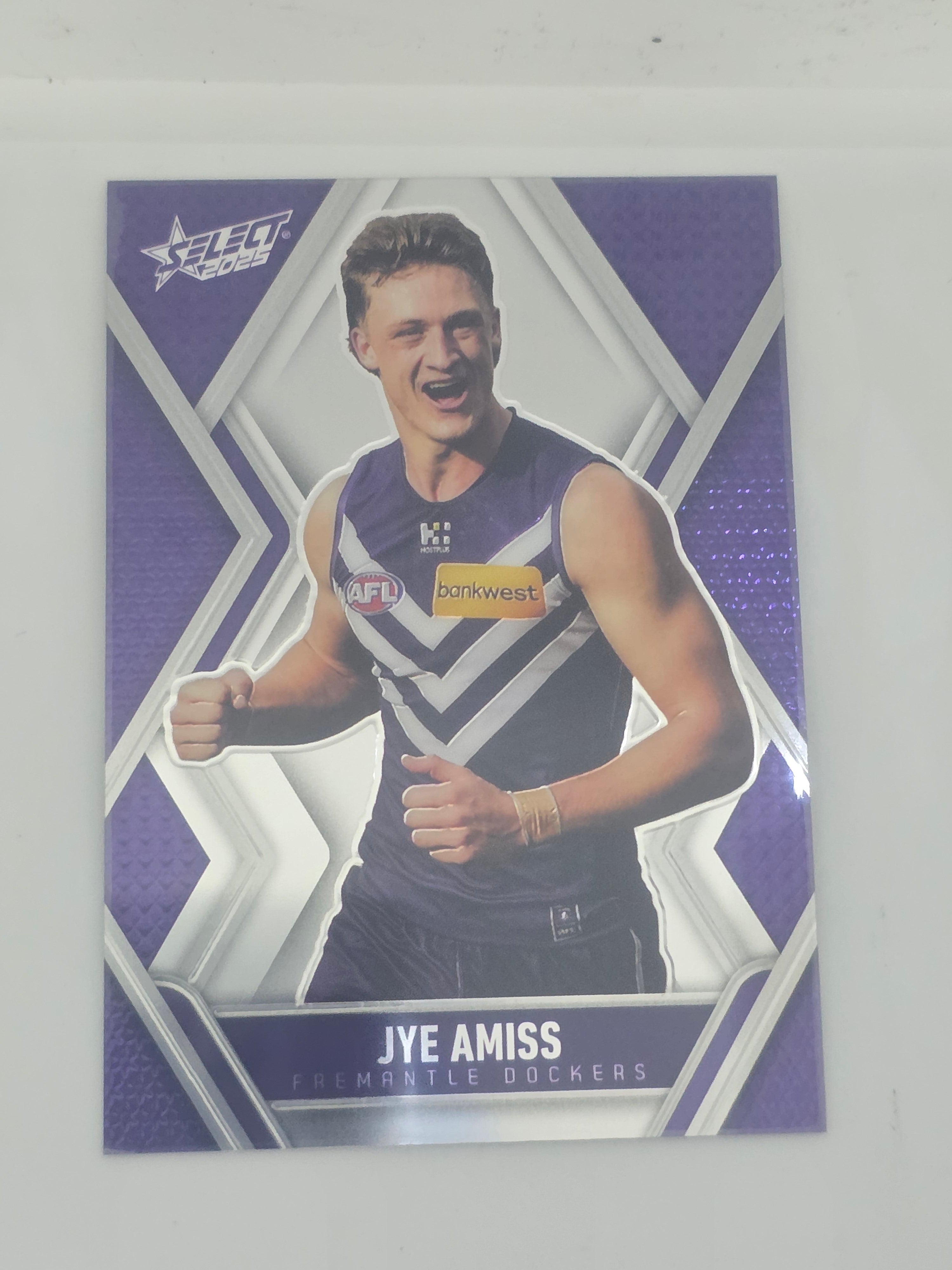 AFL Footy Stars 2025 | Luminous Base | #L56 | J. Amiss | Fremantle