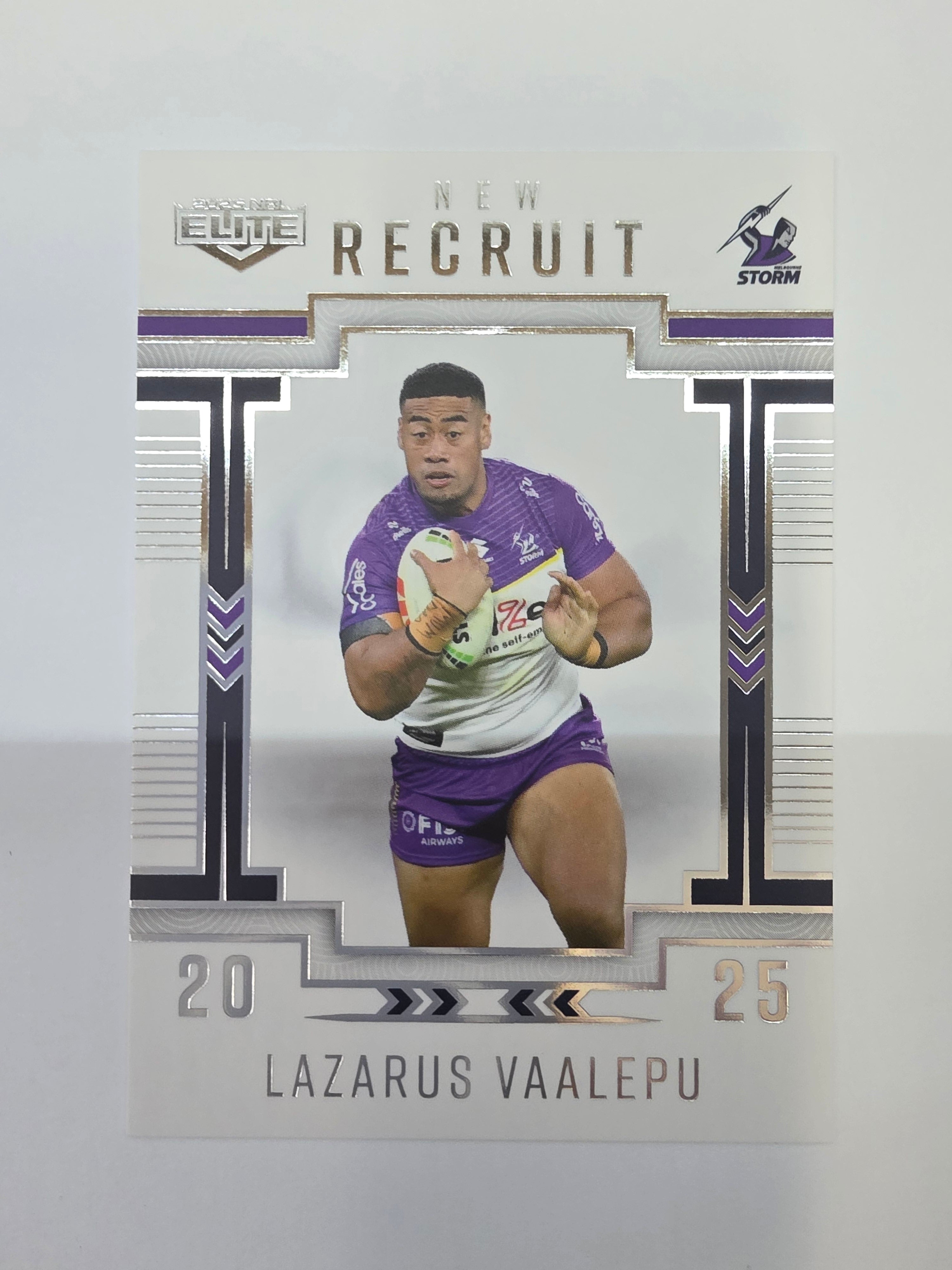 NRL 2025 Elite | New Recruits | #NR16 | Lazarus Vaalepu | Storm