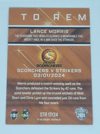 2024-25 LUXE Cricket - Season to Remember - #STR17 - Lance Morris - Scorchers