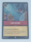 Lorcana Azurite Sea - COLDFOIL - Lead the Way - #129/204 - Common